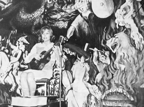 Joni Mitchell at SAIT, 1963