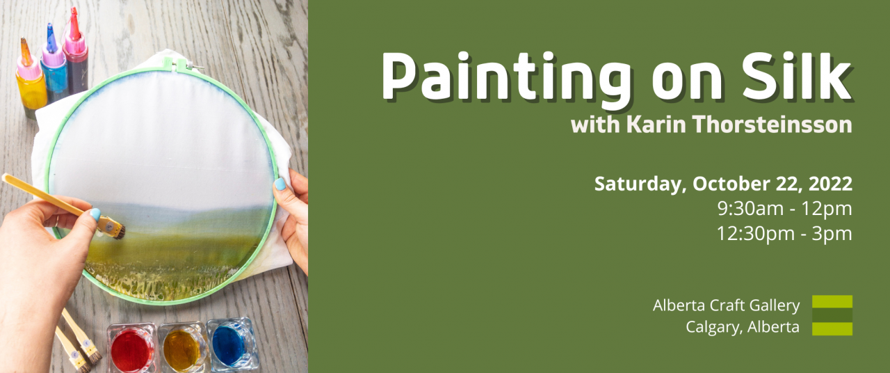 Painting on Silk with Karin Thorsteinsson