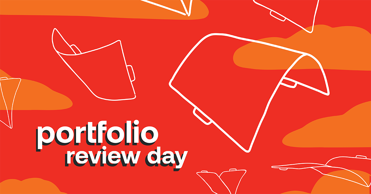 Porfolio Review Day banner Porfolio Review Day banner