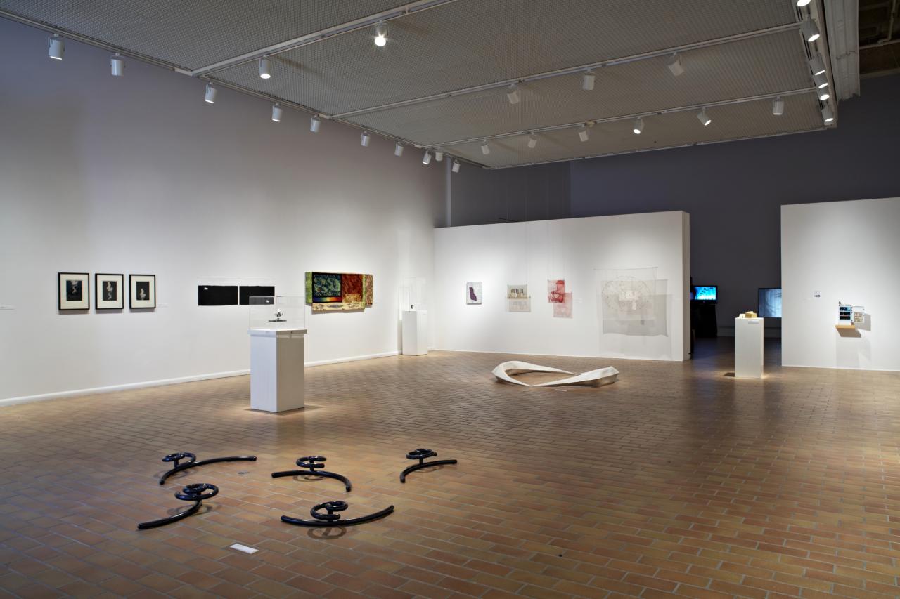 All Faculty Show 2010, installation view. 
