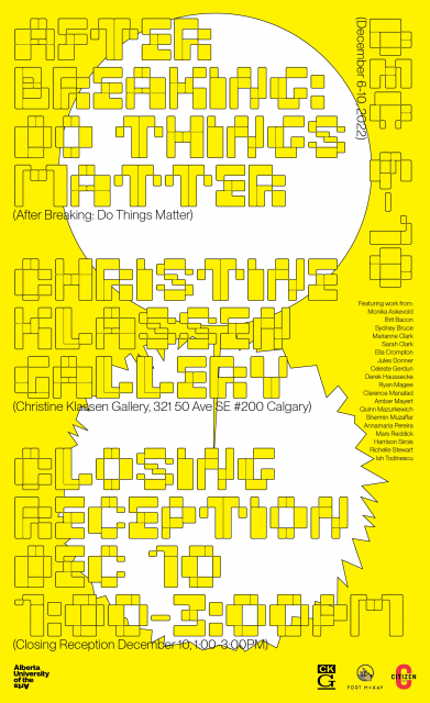 Breaking Aesthetics Poster