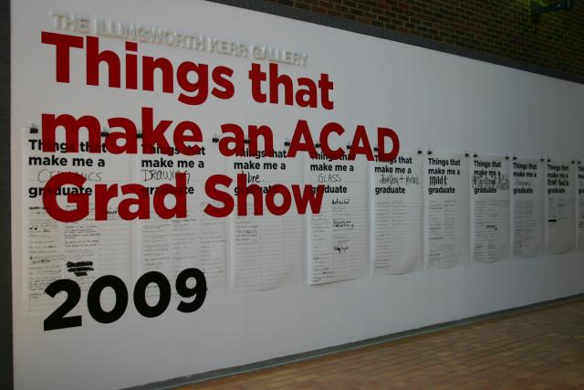 grad show 2009