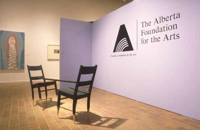 Installation view of AFA - Selection from the Collection, 1999