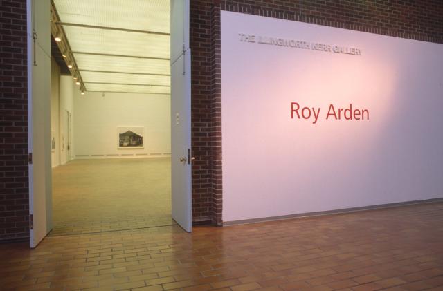 Installation view of Roy Arden Exhibition, 1998