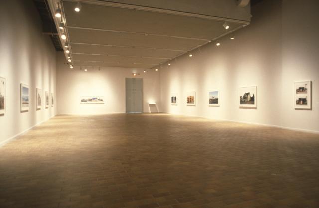 Installation view of Roy Arden Exhibition, 1998