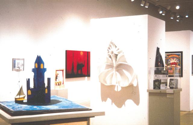 Installation view, grad show 1999