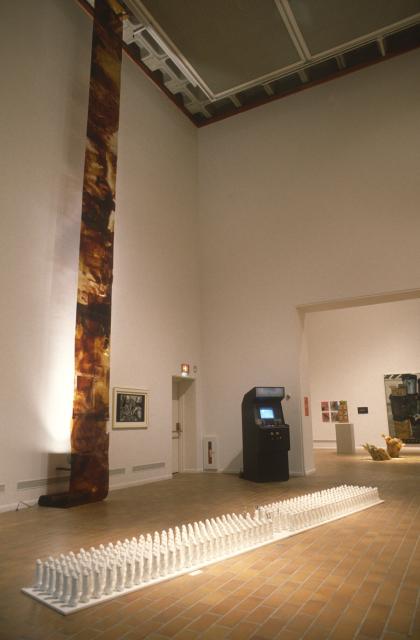 Installation view, Grad Show 1998.