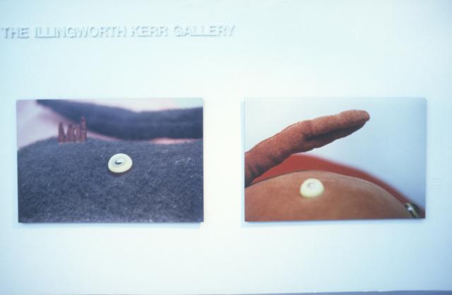 Installation view, grad show 1999