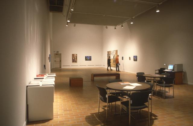 Installation View view of The People's Choice, Komar & Melamid, 1999. 