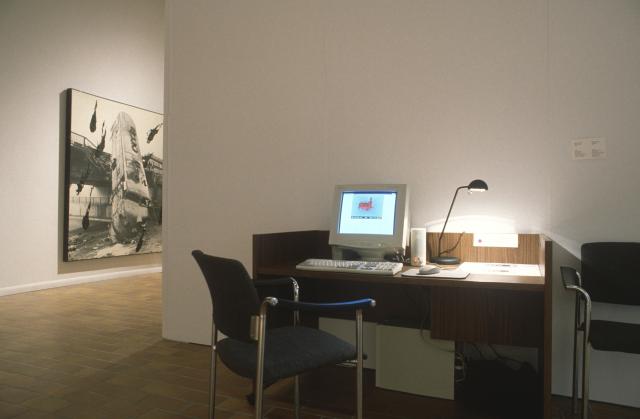 Track Records, Installation view at the IKG, 1998. 