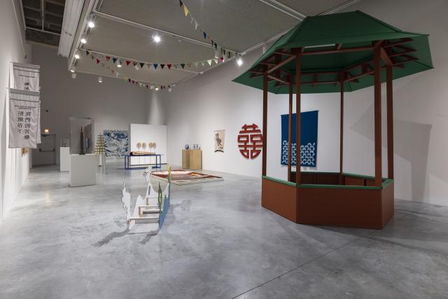 Karen Tam, Sea of Clouds, installation view