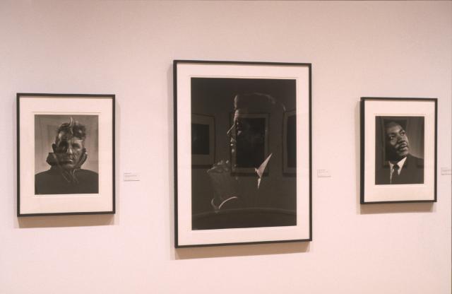 Yousuf Karsh, installation view, 2000. 