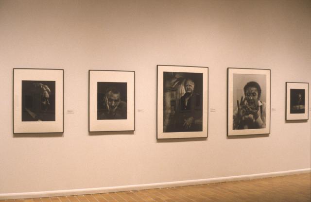 Yousuf Karsh, installation view, 2000. 