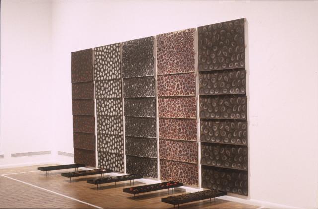 Lines of Sight, installation view, 2000.