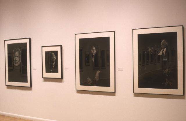 Yousuf Karsh, installation view, 2000. 