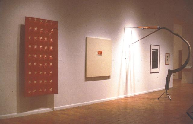 Faculty Show, installation view, 2000.