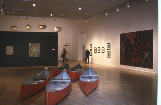 The Alberta Biennial of Contemporary Art, installation view, 2000.