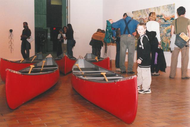 The Alberta Biennial of Contemporary Art, installation view, 2000.