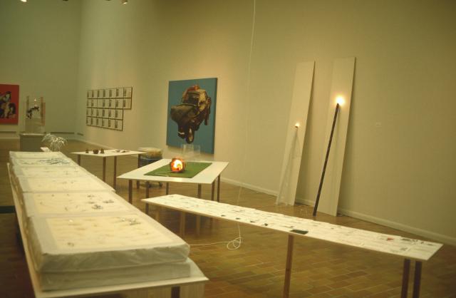 Message by Eviction, installation view, 2007