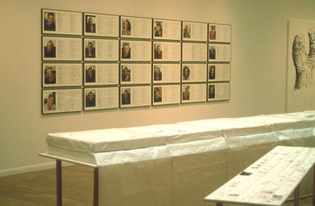 Message by Eviction, installation view, 2007