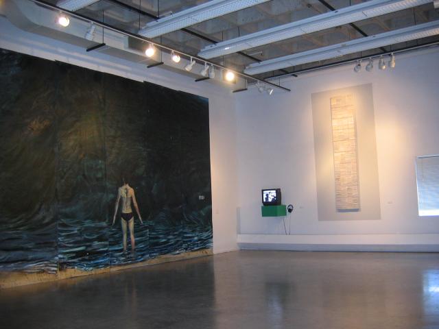 Grad Show, installation view, 2004. 