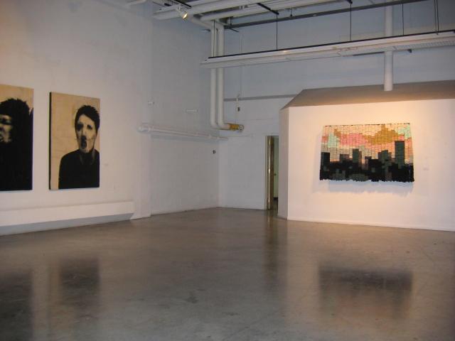 Grad Show, installation view, 2004. 