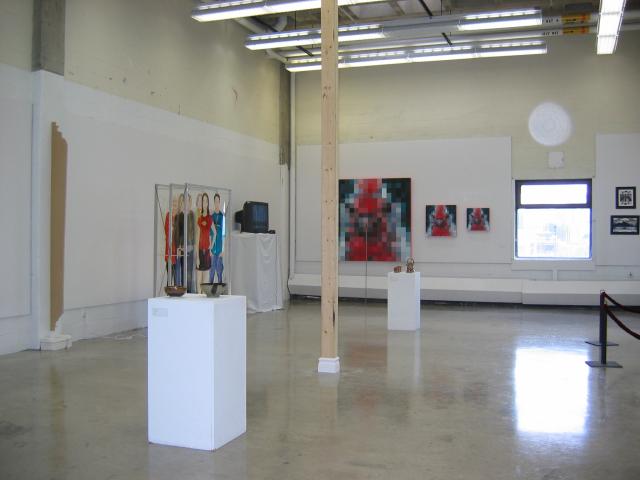 Grad Show, installation view, 2004. 