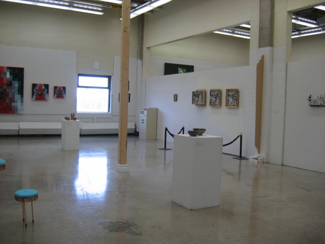 Grad Show, installation view, 2004. 