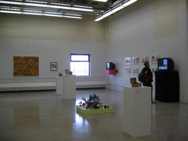 Grad Show, installation view, 2004. 