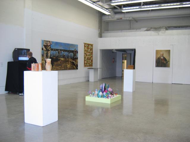 Grad Show, installation view, 2004. 