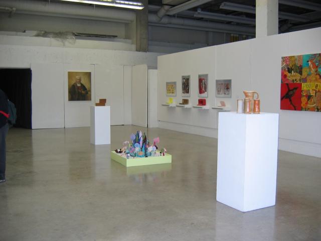 Grad Show, installation view, 2004. 