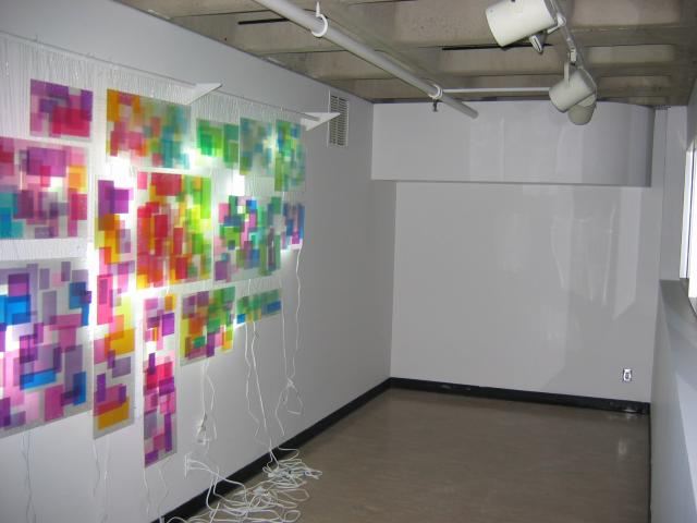 Grad Show, installation view, 2004. 