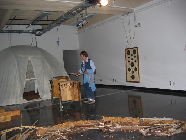 Grad Show, installation view, 2004. 