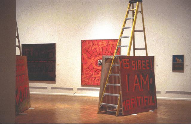 John Will, The Leftovers of John Will, installation view, 2001