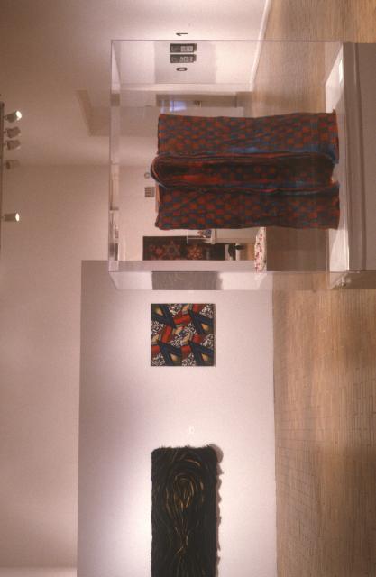 Textiles from the Collection of the Alberta Foundation for the Arts, installation view, 2001.