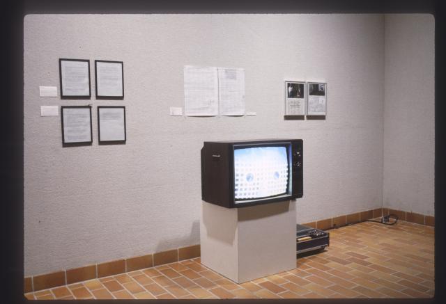 Toronto Part One, installation view, 1980. 