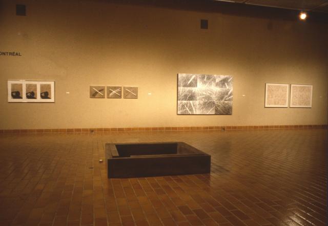 MONTREAL, installation view, 1981. 