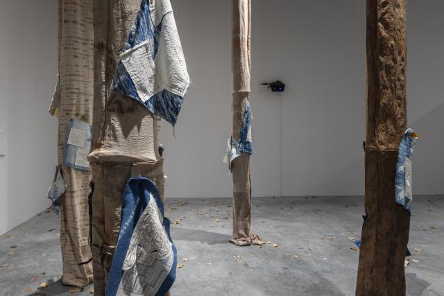 MFA Thesis Exhibition 2025, Installation view, 2025. Work by Mell Edwards. Image courtesy of Katy Whitt.