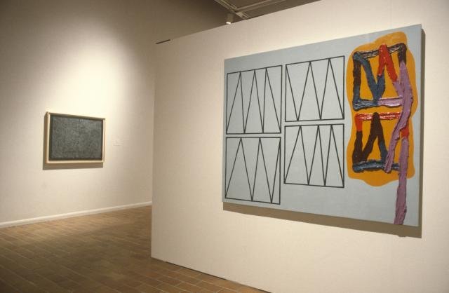 Critiques of Pure Abstraction, installation view, 1995. Image courtesy of the Illingworth Kerr Gallery.