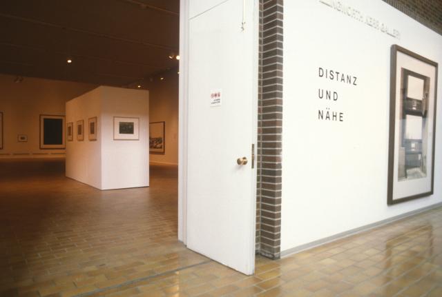 Distance and Proximity, installation view, 1995. Image courtesy of the Illingworth Kerr Gallery