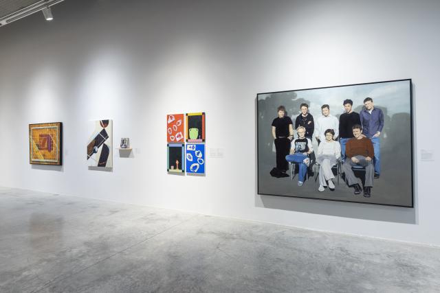 Faces and Places, Installation view, 2025. Photo courtesy of Katy Whitt Faces and Places, Installation view, 2025. Photo courtesy of Katy Whitt