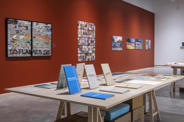 Faces and Places, Installation view, 2025. Photo courtesy of Katy Whitt Faces and Places, Installation view, 2025. Photo courtesy of Katy Whitt