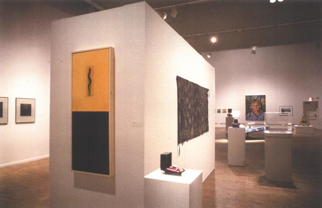 Faulty Show 1996, installation view, 1996. Photo courtesy of the Illingworth Kerr Gallery. 