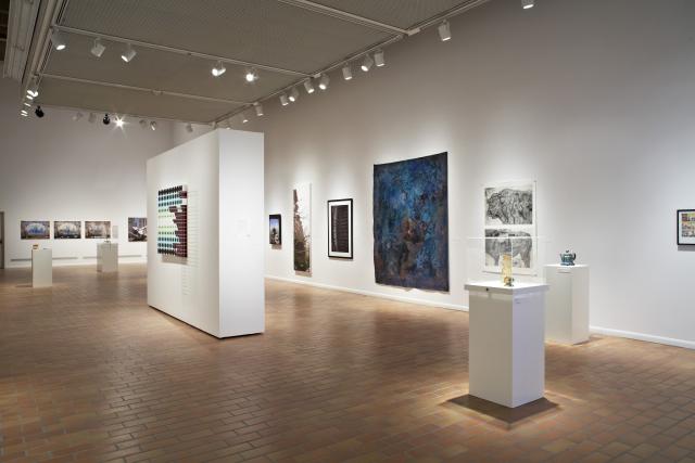 All Faculty Show 2010, installation view. 
