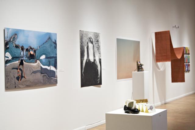 All Faculty Show 2010, installation view. 