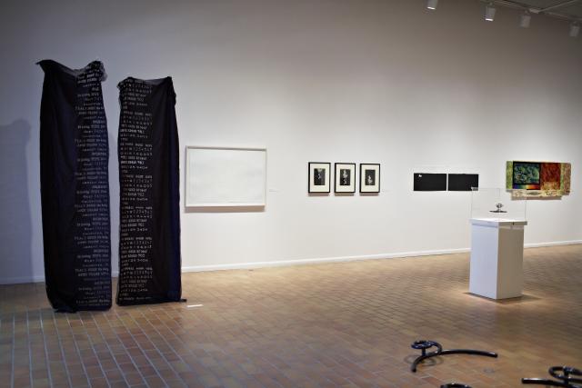 All Faculty Show 2010, installation view. 