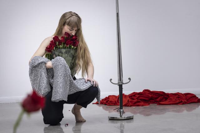 Conundra performed by Emily Promise Allison, 2026. Image courtesy of Katy Whitt. 
