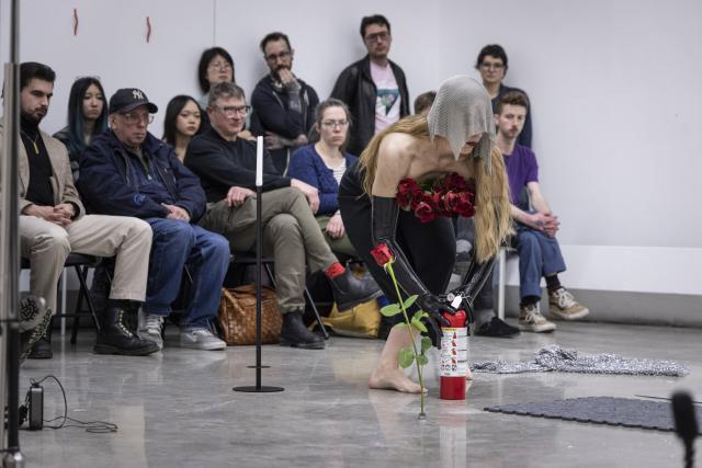 Conundra performed by Emily Promise Allison, 2026. Image courtesy of Katy Whitt. 