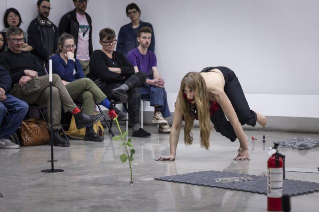 Conundra performed by Emily Promise Allison, 2026. Image courtesy of Katy Whitt. 
