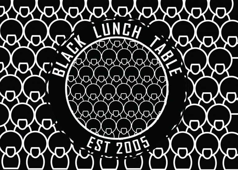 Black Lunch Table Logo
